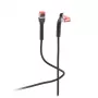 Flexline FL31-29005 Cable de conexión Cat6a U/FTP negro 0,25 m