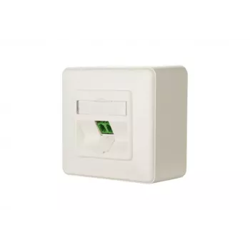 Toma LC-D METZ CONNECT 1501207K1A-E blanco