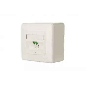 Toma LC-D METZ CONNECT 1501207K1A-E blanco