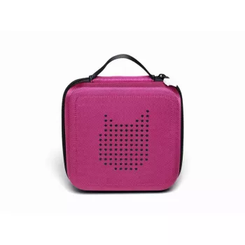 Bolso de mano / bandolera Tonies 04-0026 — bolso de poliéster para niños pequeños, lila, 175×65×175 mm, cremallera