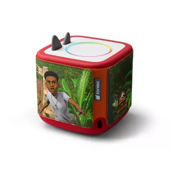 Funda protectora para reproductor MP3/MP4 tonies Boxine 11001277 — silicona multicolor y piel vegana, 475×100×1 mm