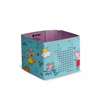 Funda protectora para reproductor MP3/MP4 tonies de Boxine, modelo 11001269, silicona multicolor y piel vegana, 475×100×1 mm