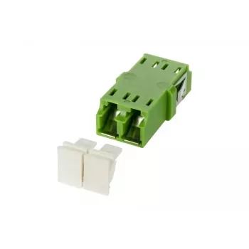 Adaptador de fibra óptica METZ CONNECT 1509007G-I LC sin recubrimiento verde