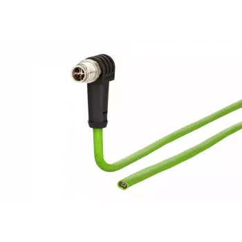 Cable de red Metz Connect 142M2XA0010 verde 1 m Cat6a
