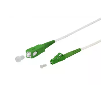 Cable de fibra óptica METZ CONNECT 151P7EAJAA0E SC LC I-V(ZN) H 10 m blanco