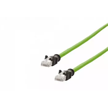 Cable de red METZ CONNECT 142M2X55050 verde 5 m Cat6a