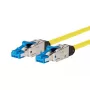 Cable de red METZ CONNECT 13084H1077-E 1 m Cat8.1 S/FTP amarillo