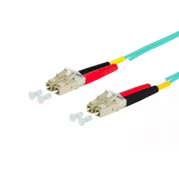 Cable de fibra óptica METZ CONNECT 151J1JOJOE0E LC I-V(ZN) H 50 m aqua