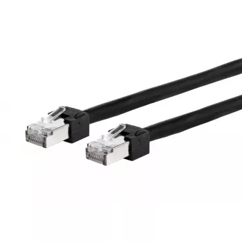 Cable de red Metz Connect 13084FA000-E 10 m Cat5e S/UTP negro