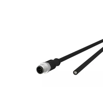 Cable de sensor/actuador METZ CONNECT 142MDA10050 conector macho M12 5 m negro