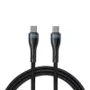Cable USB-C a USB-C 1 m, 4smarts 540429, negro, 0,48 Gbit/s