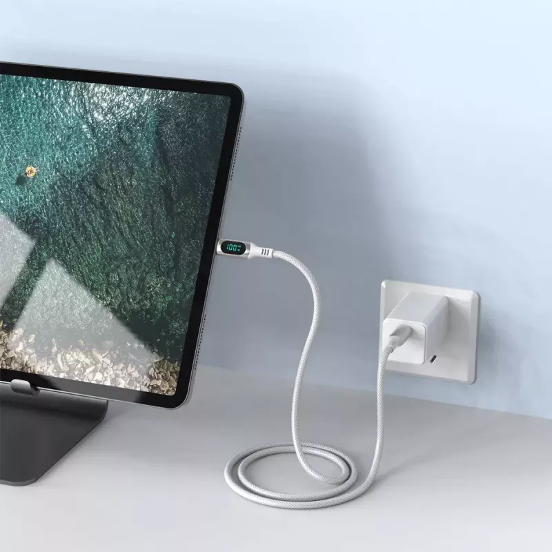 Cable USB 4smarts 540954 3 m USB-C blanco USB 2.0 0,48 Gbit/s