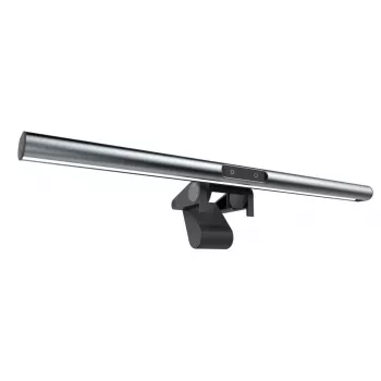 Lámpara para monitor 4smarts 541710 — negro/plata, 400 lm, USB 5V, 402×38×91 mm
