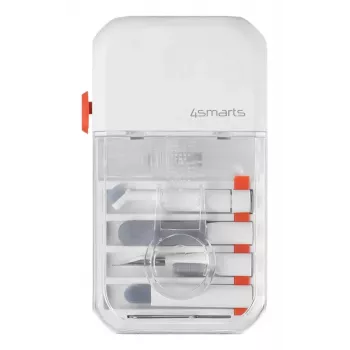 Kit de limpieza 4smarts 541803 — TPU/ABS, cerdas variadas, 113×65×27 mm, 10 uds.
