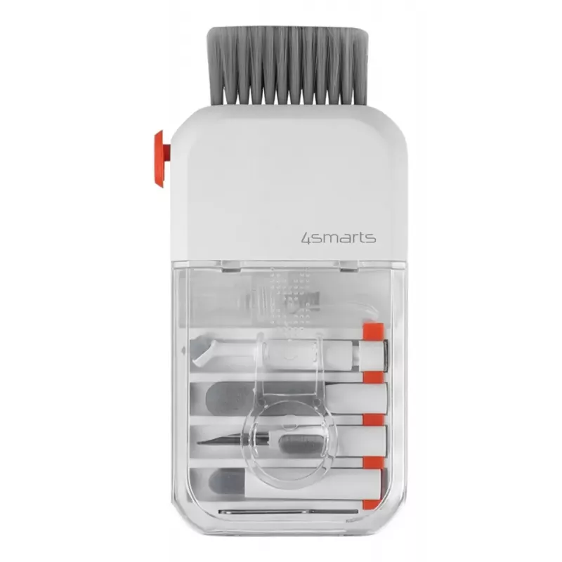 Kit de limpieza 4smarts 541803 — TPU/ABS, cerdas variadas, 113×65×27 mm, 10 uds.