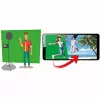 Pantalla verde EASYPIX MyStudio 62020 portátil ligera – fondo plegable para foto y vídeo
