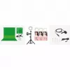 Pantalla verde EASYPIX MyStudio 62020 portátil ligera – fondo plegable para foto y vídeo