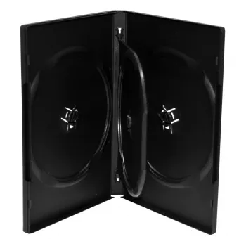Estuche DVD MediaRange BOX35-3 Negro 3 discos
