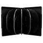 Estuche DVD MediaRange 12 discos 39 mm Negro