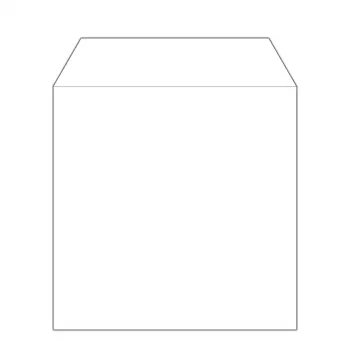 Funda Sleeve MediaRange BOX66 estuche para disco óptico 1 discos Blanco