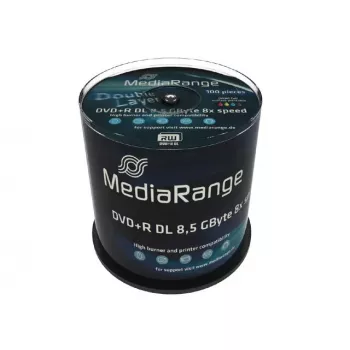 DVD+R DL MediaRange MR471 8.5 GB 100 uds.