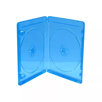 Estuche Blu-ray MediaRange para 2 discos Azul