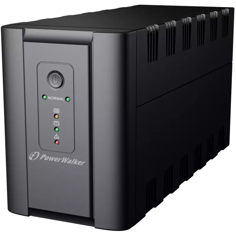 Sistema de alimentación ininterrumpida PowerWalker VI 1200 Line-Interactive 1,2 kVA / 600 W, 6 salidas AC, batería 7 Ah, Mini Tower