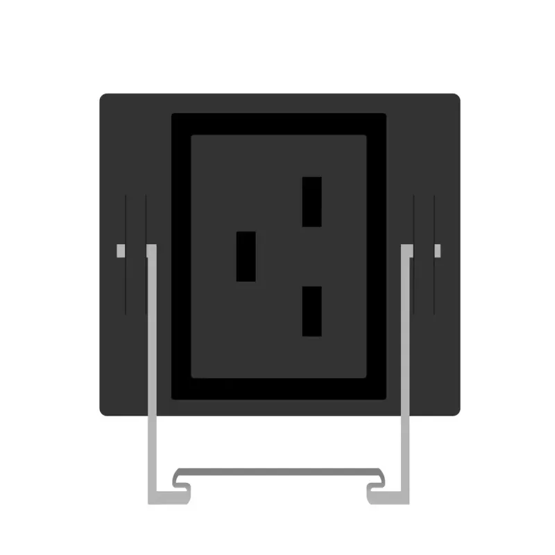 Unidad de distribución de energía PowerWalker 10133028 24 tomas AC 0U Negro