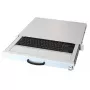 Teclado AIXCASE AIX-19K1UKDETP-W USB PS/2 QWERTZ alemán blanco