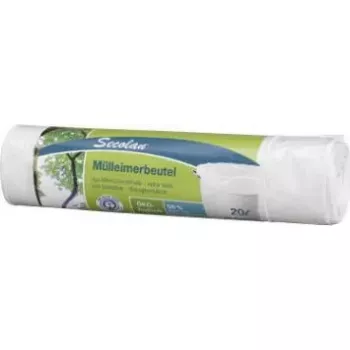 Bolsas de basura Secolan 9100000000 20 l extra fuertes blancas, contenido del paquete no indicado