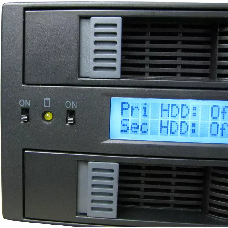 Inter-Tech SB-C 102 Carcasa Sub-RAID para 2x SATA de 3,5 pulgadas, negro