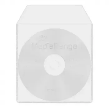 Funda para disco óptico MediaRange BOX164 transparente