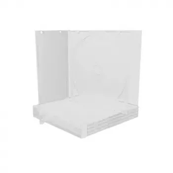 Funda para disco óptico MediaRange BOX23-T Jewel Case 1 disco transparente