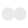 Funda C-Shell MediaRange BOX86 transparente 1 disco
