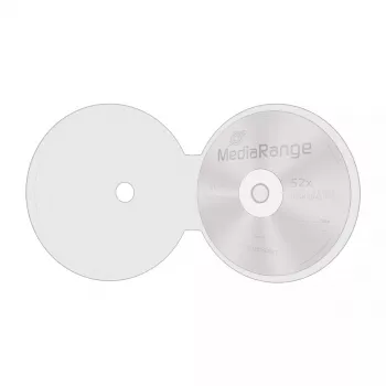 Funda C-Shell MediaRange BOX86 transparente 1 disco
