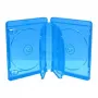 Funda BD MediaRange para 6 discos 22 mm azul
