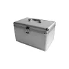Caja MediaRange BOX79 para 120 discos plateada