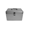 Caja MediaRange BOX79 para 120 discos plateada