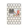 Resto Kitchenware 95402 Tabla de cortar rectangular de plástico gris blanco