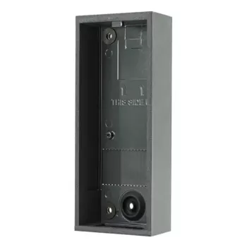 Carcasa de superficie DoorBird D1101V, carcasa de montaje compatible, negra