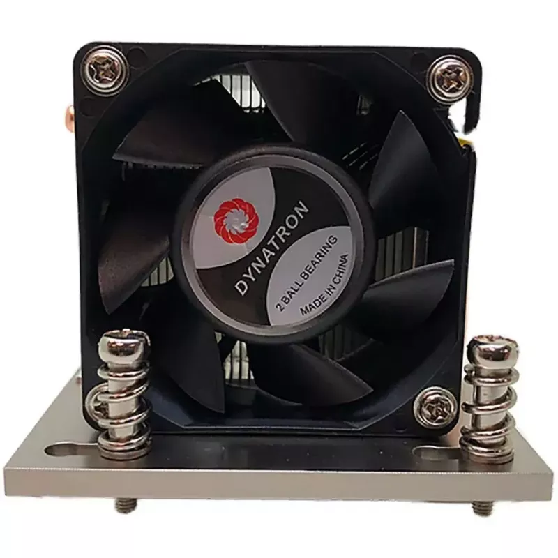 Disipador de procesador Inter-Tech A-26 6 cm negro plateado