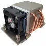 Disipador de procesador Inter-Tech A-26 6 cm negro plateado