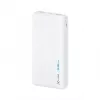 Powerbank XLAYER 217286 — 20000 mAh LiPo, 2× USB-A, 1× USB-C, blanco