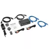 Conmutador KVM DisplayPort de 2 puertos con audio y hub USB 3.0 EATON B004-DPUA2-K — DisplayPort, teclado/ratón USB, 2560×1600, cable de 1,2 m