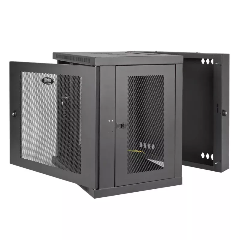 Carcasa rack de 12HE para montaje en pared Eaton SRW12USDP — 600,2×647,7×636,5 mm, IP20, negro