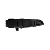 Cuchillo de exterior de hoja fija Gerber Principle negro – bushcraft, hoja compacta de uso general