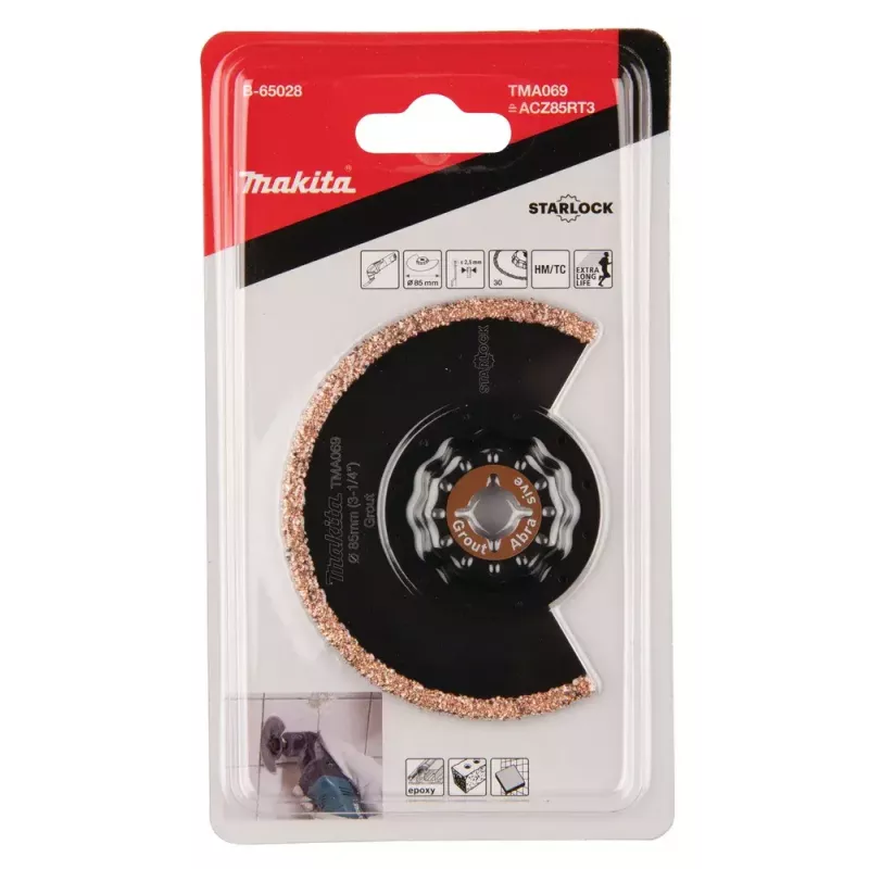 Makita TMA069 Hoja de sierra de segmentos de metal duro 85 mm (B-65028)