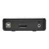Conmutador KVM de 2 puertos DisplayPort Tripp Lite B004-DP2UA2-K, 4K@60Hz, teclado/ratón USB, audio, cable