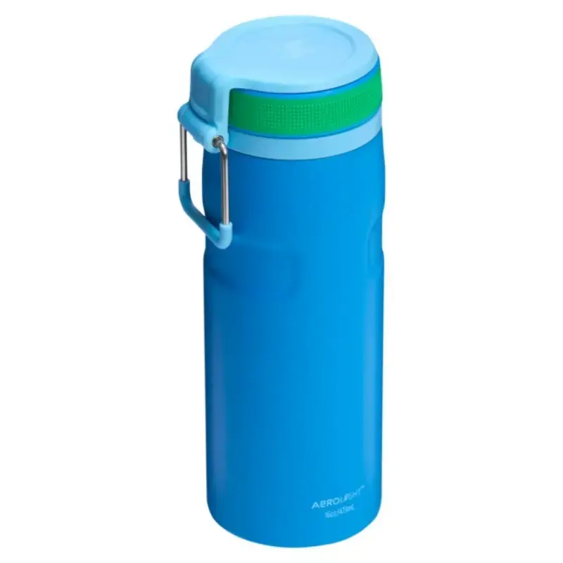 Botella térmica STANLEY IceFlow Bottle Twist Flip 0,47 l azul – doble pared con aislamiento al vacío 470 ml