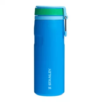 Botella térmica STANLEY IceFlow Bottle Twist Flip 0,47 l azul – doble pared con aislamiento al vacío 470 ml